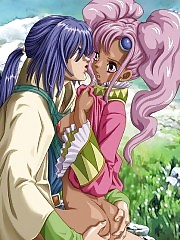 Hentai babes get into some nasty hardcore action