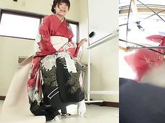 Lingerie Mania presents: Subtitled japanese kimono pee desperation failure in hd