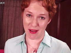 Lingerie Mania presents: Amateur american housewife first time on cam