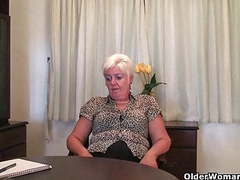 Lingerie Mania presents: Grandma needs an orgasm right now!