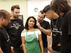 Lingerie Mania presents: Loni legend gangbang