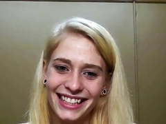 Lingerie Mania presents: Blonde slave used 1 of 2