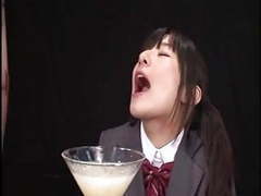 Lingerie Mania presents: Ryoko hirosaki gokkun swallow. censored