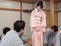 Lingerie Mania presents: Asian geisha stripped by dudes
