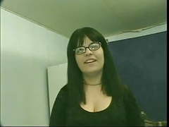 Lingerie Mania presents: Nerdy goth teryn gets chubby cunt fucked