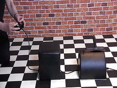 Lingerie Mania presents: Tim demonstrates the sybian