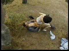 Lingerie Mania presents: Hairy outdoor escapade