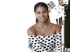 Lingerie Mania presents: Zazie beetz interview in sexy dress
