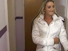Lingerie Mania presents: Blonde milf and young neighbour boy