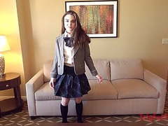 Lingerie Mania presents: I put a school uniform on a girl who just turned 18 yo, Nipples, Teen, Interracial, Softcore, HD Videos, Cosplay, 18 Year Old, School Uniform, Nude Teens, Porn for Women, Uniforms, American, Asian Guy White Girl, Interacial, 18 Yo Girl, 60 FPS, TripForFuc