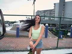Lingerie Mania presents: Gianna ivy enjoys while getting fucked hard in the car - hd