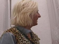 Lingerie Mania presents: An old german lady enjoys fingering and rubbing her shaved vagina