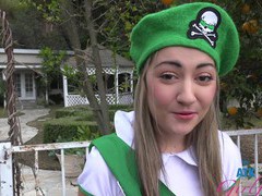 Lingerie Mania presents: Horny lily adams with natural tits enjoys while being fucked