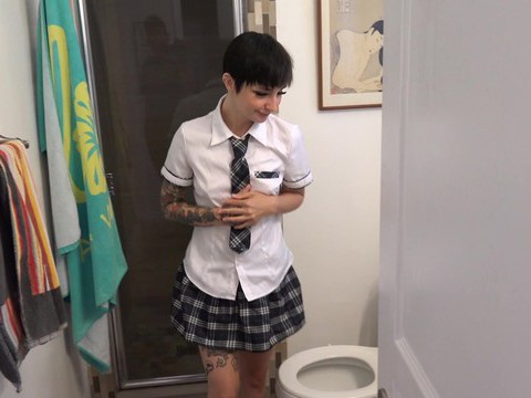 Lingerie Mania presents: Homemade pov video of short hair stevie moon getting fucked