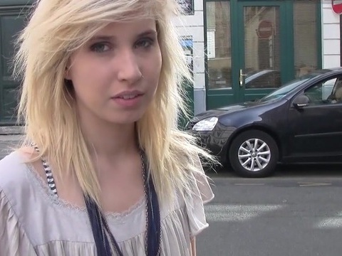 Lingerie Mania presents: Shy 18 years old blonde girl first porn casting