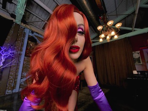 Lingerie Mania presents: Pov cosplay porn with jessica rabbit in hd porn
