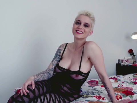 Lingerie Mania presents: Homemade video of horny blonde mila milan giving a sloppy bj