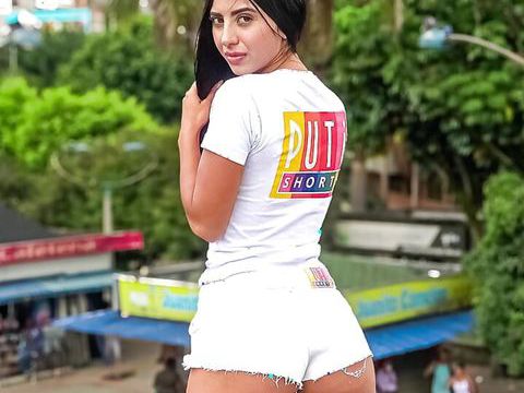 Lingerie Mania presents: Puti shorts - hot amateur latina mami sits on my huge dick cfnm