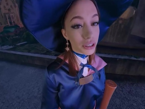 Lingerie Mania presents: Laya rae as akko knows some naughty spells