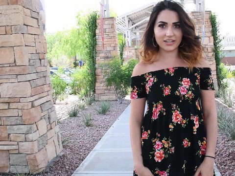 Lingerie Mania presents: Gorgeous solo chick fingering her juicy pussy outdoors - callie