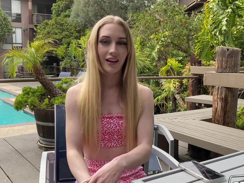 Lingerie Mania presents: I gave this hot blonde slut emma an overflowing creampie
