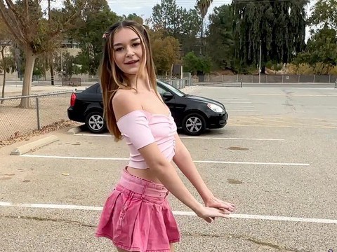 Lingerie Mania presents: Hd pov video of skinny della cate with shaved cunt being fucked