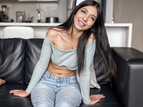 Lingerie Mania presents: Cute 18yo latina tight pussy banged at amateur modeling casting