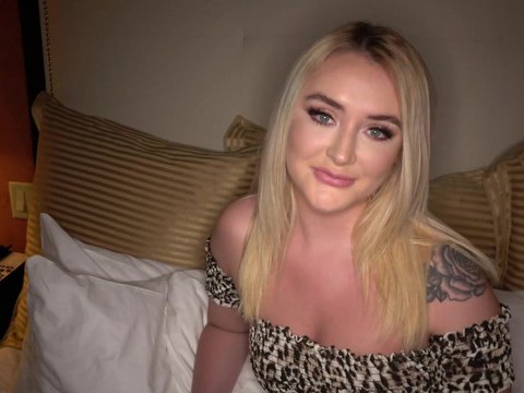 Lingerie Mania presents: Pov video of small tits blonde chloe marie getting fucked hard