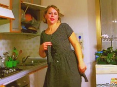 Lingerie Mania presents: Italian bbw housewife bj