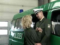 Lingerie Mania presents: Military man gets some hot blonde pussy
