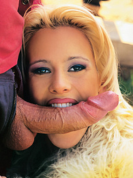 Lingerie Mania presents: Blonde Cora Works Hard With Mouth and Ass to Get a Facial