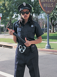 Lingerie Mania presents: Cherry Lee, This Corrupt L.A. Cop Takes What She Wants