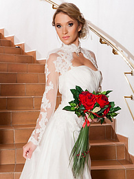 Lingerie Mania presents: Czech bride Angel Piaff gets banged in a laundry room after posing in lingerie